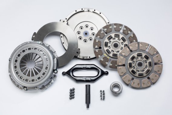 2000-2005 RAM 2500/3500 South Bend Clutch Dual Disc Organic Street Clutch 550HP 1200ft-lbs Torque