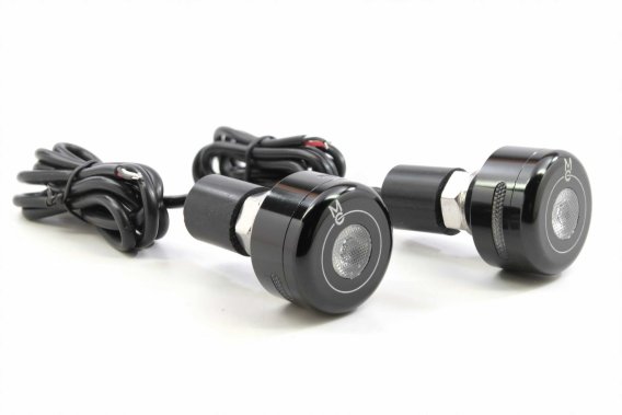 Morimoto Endicators LED Bar End Turn Signals for Universal Motorcycle Handlebar Fitment 18-20mm