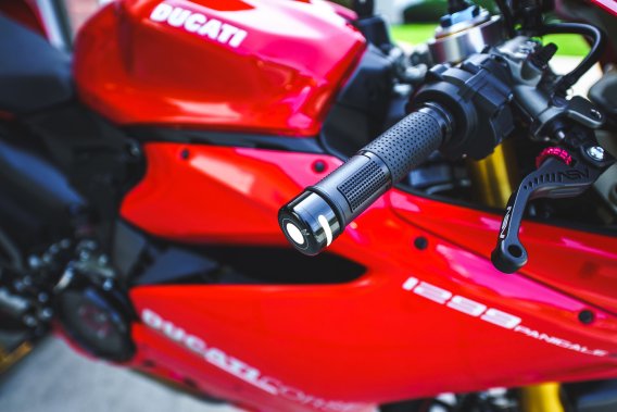 Morimoto Endicators LED Bar End Turn Signals for Universal Motorcycle Handlebar Fitment 18-20mm