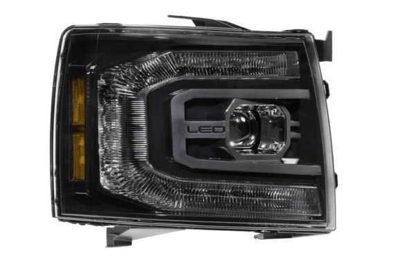 2007-2013 Chevy Silverado Morimoto XB LED Headlights - Plug & Play, DOT Approved, Sequential DRL