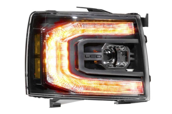 2007-2013 Chevy Silverado Morimoto XB LED Headlights - Plug & Play, DOT Approved, Sequential DRL