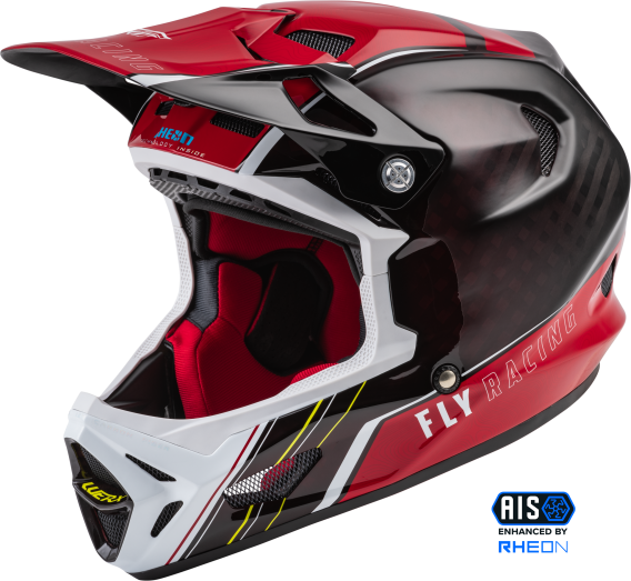 Fly Racing Bicycle Werx-R Carbon Helmet (Red, X-Large)