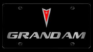 Pontiac Grand AM Acrylic License Plate Eurosport Daytona