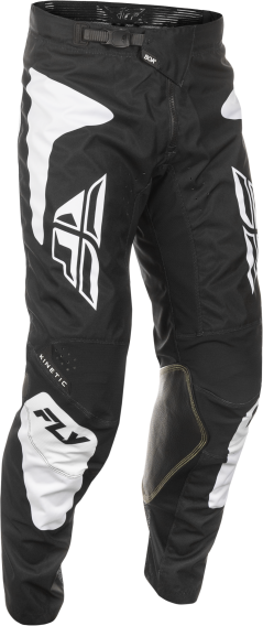 Fly Racing Men's Kinetic Sym Pants (Black/White, US 32)