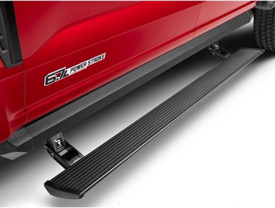 2007-2021 Toyota Tundra CrewMax AMP Research PowerStep XL Electric Running Boards with LED Illumi...