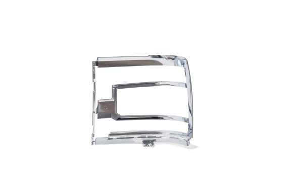 2016-2018 Chevrolet Silverado 1500 Morimoto Painted Headlight Trim - ABS Plastic, Chrome Finish, ...
