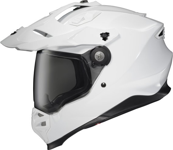 ScorpionEXO XT9000 Full Face Carbon Fiber Adventure Motorcycle Helmet (Gloss White Medium)