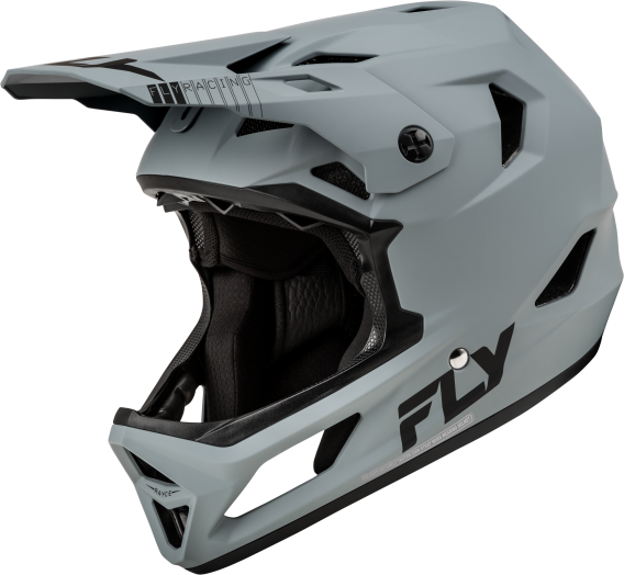 Fly Racing Bicycle Youth Rayce Helmets (Grey, Large)