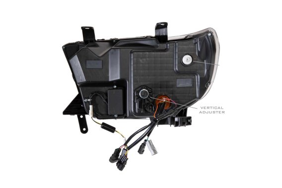 2007-2013 Toyota Tundra Morimoto XB LED Headlights, Plug-and-Play, DOT Approved, Bright Sequentia...