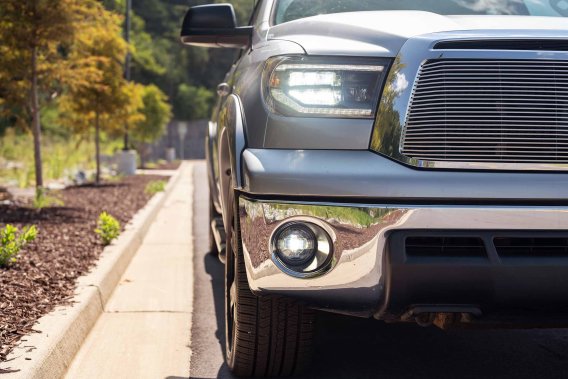 2007-2013 Toyota Tundra Morimoto XB LED Headlights, Plug-and-Play, DOT Approved, Bright Sequentia...