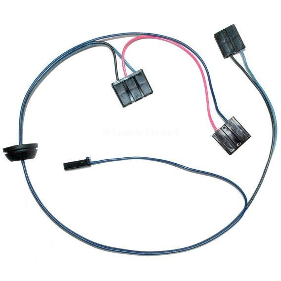 1965-1966 Chevrolet Fullsize Lectric Limited Windshield Wiper Motor Harness for 2-Speed Wipers wi...