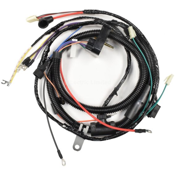 1974 Chevrolet Chevelle/El Camino/Monte Carlo/Malibu Lectric Limited Engine Harness with Warning ...