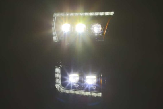 2015-2020 Ford Raptor AlphaRex Nova Series LED Projector Headlights