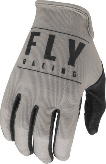 Fly Racing 2022 Adult Media Gloves (Grey/Black, Medium)