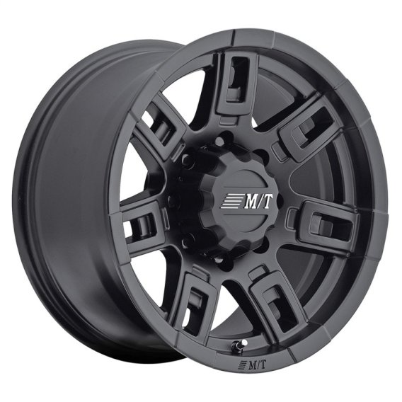 Mickey Thompson SideBiter II Center Cap – 8x6.50 Bolt Pattern, 165mm Closed Cap, Flat Black