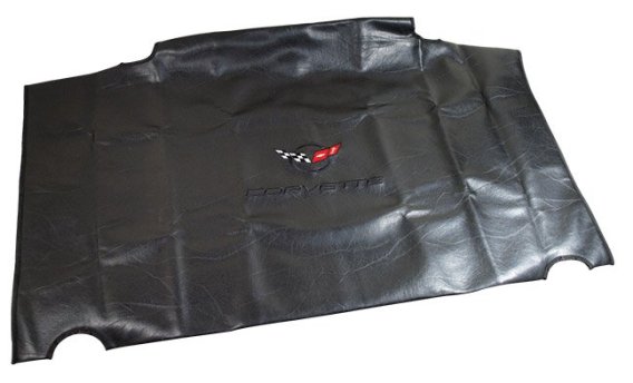 C5 1997-2004 Corvette Embroidered Top Bag Black with Black C5 Logo