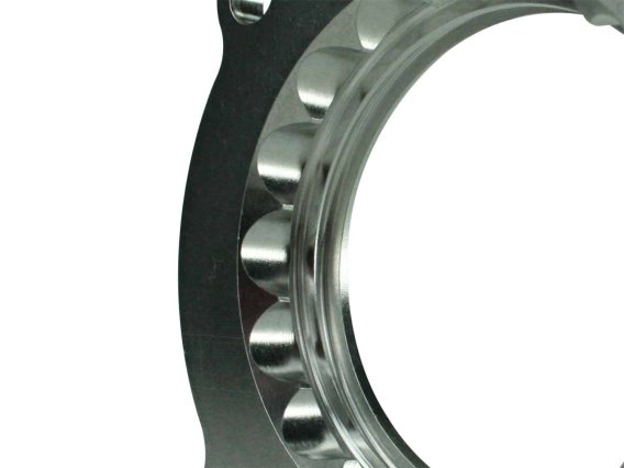 AFE Filters 46-35003 Silver Bullet Throttle Body Spacer Fits 12-21 Wrangler (JK)