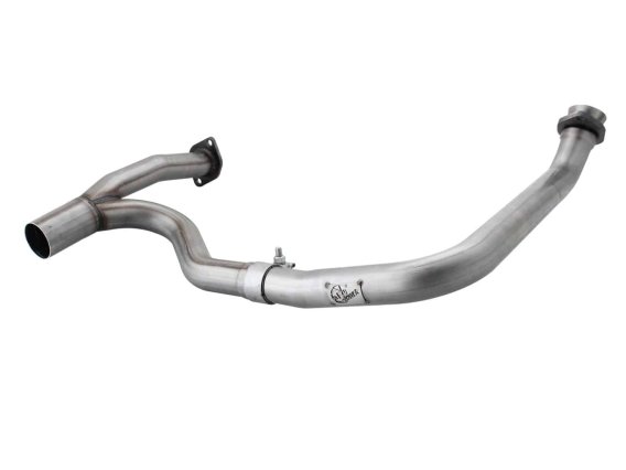 AFE Filters 48-46208 Twisted Steel Y-Pipe Exhaust System Fits Wrangler (JK)