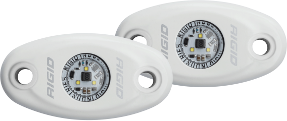 High Power White Housing Cool White Pair A-Series RIGID Industries 482213