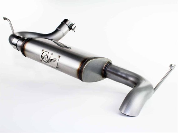 AFE Filters 49-46219 MACH Force-Xp Axle-Back Exhaust System Fits Wrangler (JK)