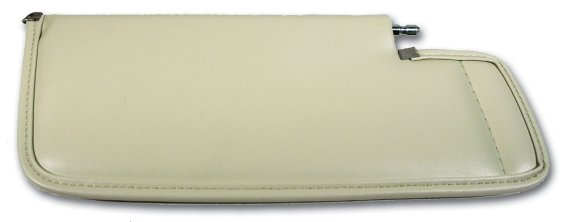 1979-1980 C3 Corvette Sunvisor Oyster LH Telescopic W/Rod