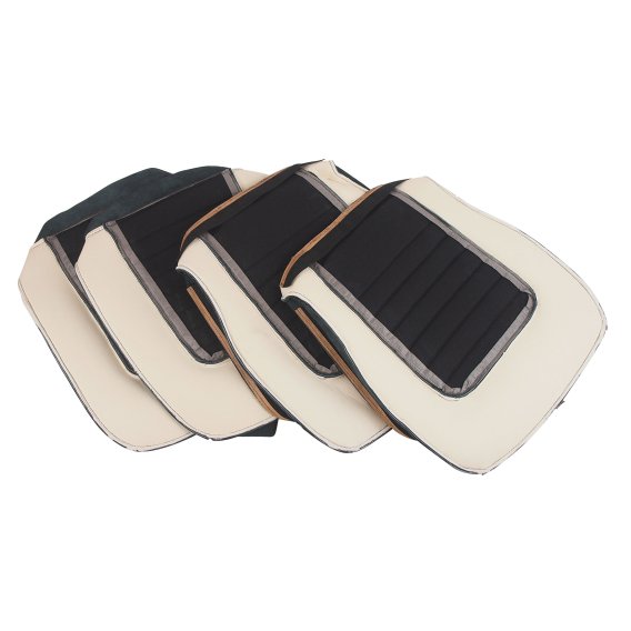 Leather Seat Covers- Dark Blue For 1966 Corvette