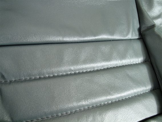 Leather Seat Covers Silvergreen 100%-Leather 4" Bolster For 1982 Corvette