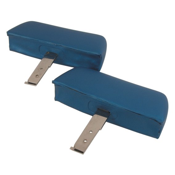 Headrests Bright Blue Complete W/ABS Covers For 1968-1969 Corvette
