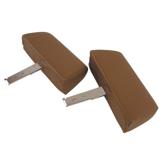 Headrests Saddle Complete W/Vinyl Covers For 1968-1969 Corvette