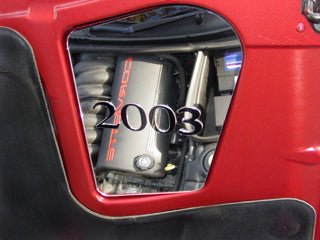 Chevrolet Corvette C5 Under Hood Mirror by Eurosport Daytona