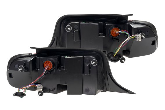 2010-2012 Ford Mustang Morimoto XB LED Tail Lights - Plug and Play Assemblies, Smoked Lens