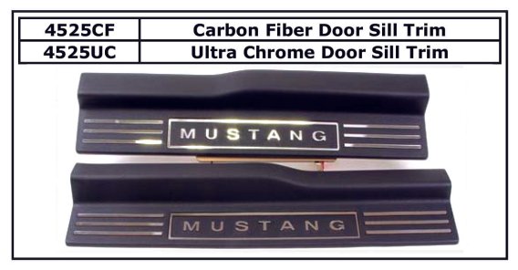 Eurosport Daytona Ford Mustang Door Sill Trim
