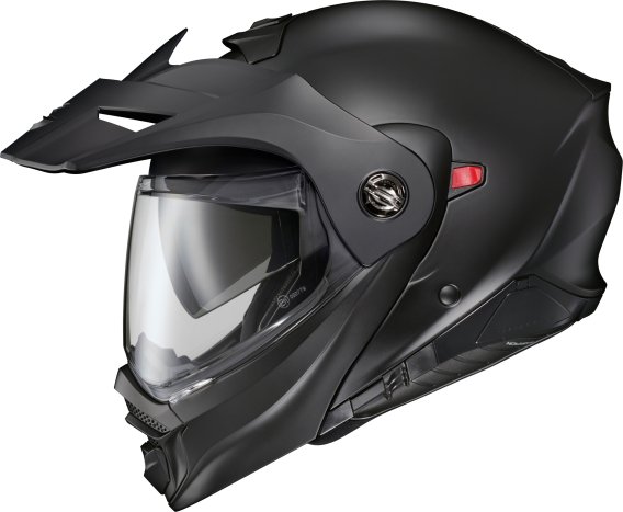 ScorpionEXO AT960 Modular Adventure Street Adult Motorcycle Helmet with Bluetooth Ready Speaker P...