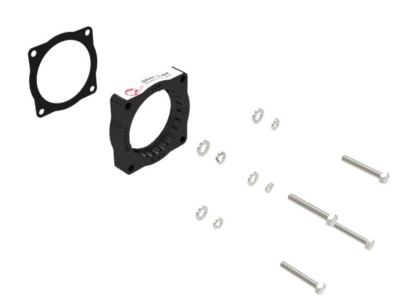 aFe Silver Bullet Throttle Body Spacer 07-13 BMW 328i (E90/E91/E92/E93) L6-3.0L N52