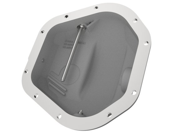 aFe Pro Series Dana 60 Front Differential Cover Black w/ Machined Fins 17-20 Ford Trucks (Dana 60...