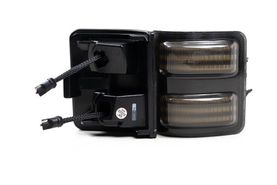 2011-2016 Ford Super Duty Morimoto XB LED Mirror Lights with Sequential Turn Signals - Plug and P...