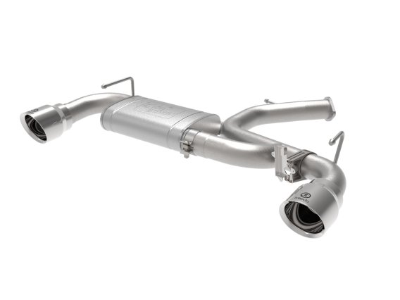 aFe Power Axle Back Exhaust - 19-20 Hyundai Veloster N L4-2.0L (t) w/ Polished tips