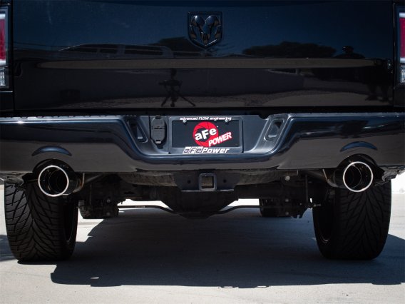 aFe Apollo GT Series 3 in 409 Stainless Steel Cat-Back Exhaust System w/ Polish Tip V8-5.7L HEMI