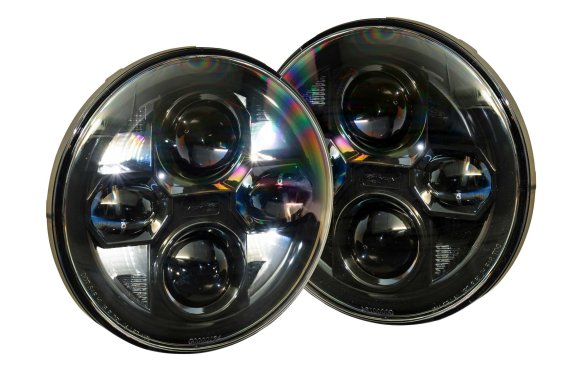 2007-2017 Jeep Wrangler JK Morimoto Sealed7 Headlights with DRL and Turn Signal Functionality