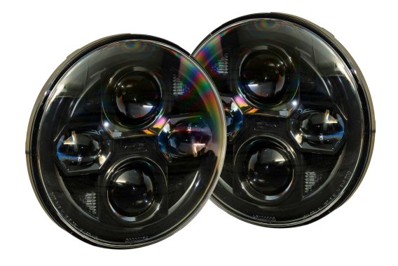 2007-2017 Jeep Wrangler JK Morimoto Sealed7 Headlights with DRL and Turn Signal Functionality
