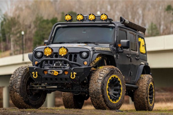 2007-2017 Jeep Wrangler JK Morimoto Super7 Bi-LED Headlights Pair - High-Performance Modular Desi...