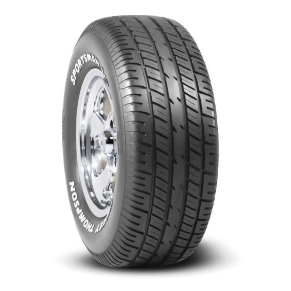 Mickey Thompson Sportsman S/T P225/70R15 Radial Tire – 15 Inch, Raised White Letter
