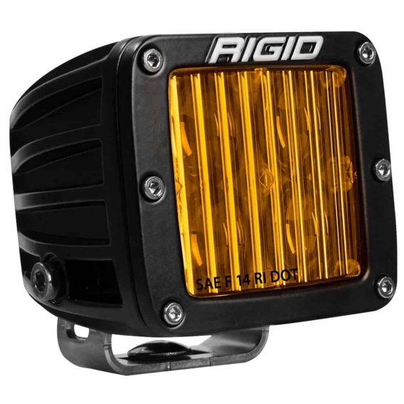 SAE J583 Compliant Selective Yellow Fog Light Pair D-Series Pro Street Legal Surface Mount Rigid ...