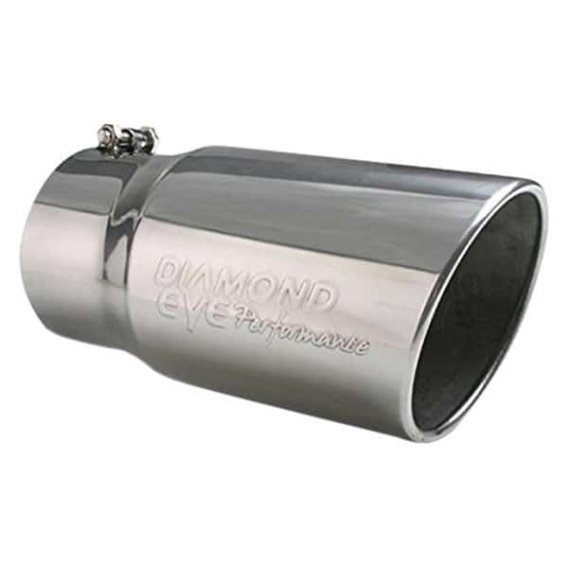 Diamond Eye 5612BAC-DE 304 Stainless Steel Exhaust Tail Pipe Tip