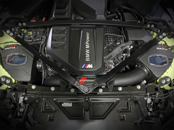 aFe 21-22 BMW M3/M4 (G80/82/83)L6-3.0L (tt) S58 Momentum GT Cold Air Intake System w/ Pro 5R Filt...