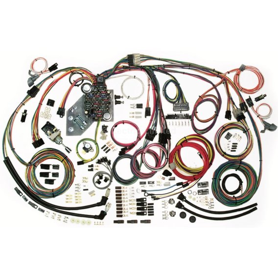 1947-1954 Chevrolet Truck/Pick-Up/Suburban/Blazer Lectric Limited Classic Update Series Wiring Ha...