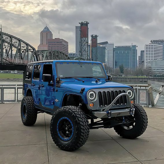 ORACLE Lighting 2007-2018 Jeep Wrangler JK Switchback LED Halo Headlights
