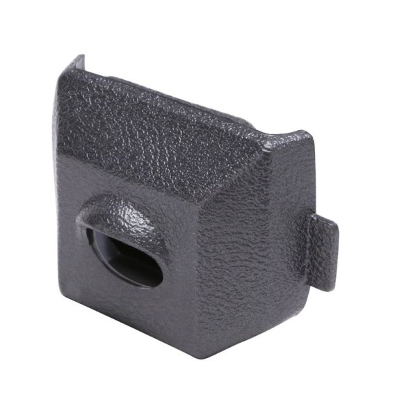 1968-1969 Corvette Rear View Mirror Bracket Cover, Gunmetal, Sold as Each
