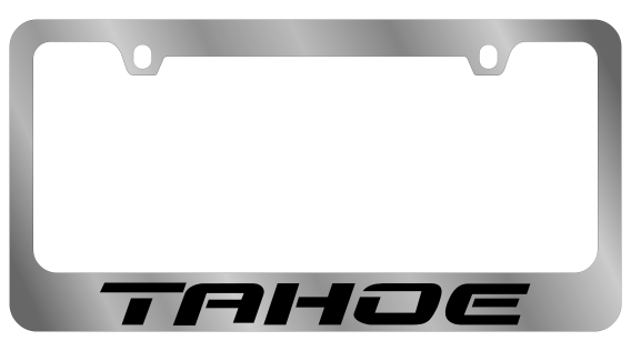 Chevrolet Tahoe Chrome License Plate Frame