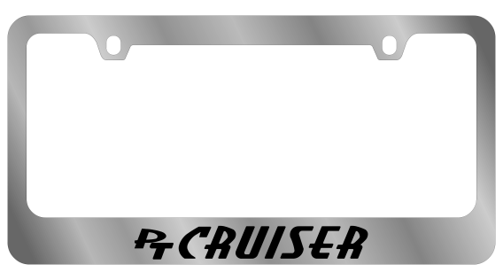 Chrysler PT Cruiser Chrome License Plate Frame by Eurosport Daytona